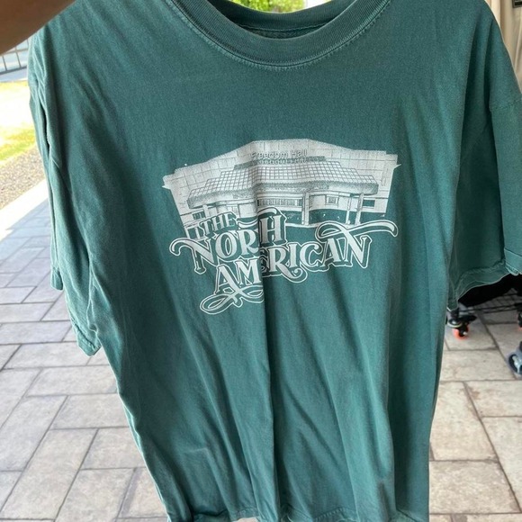 Other - Comfort Colors The North American Vintage Graphic Tee Green Retro Sz XL